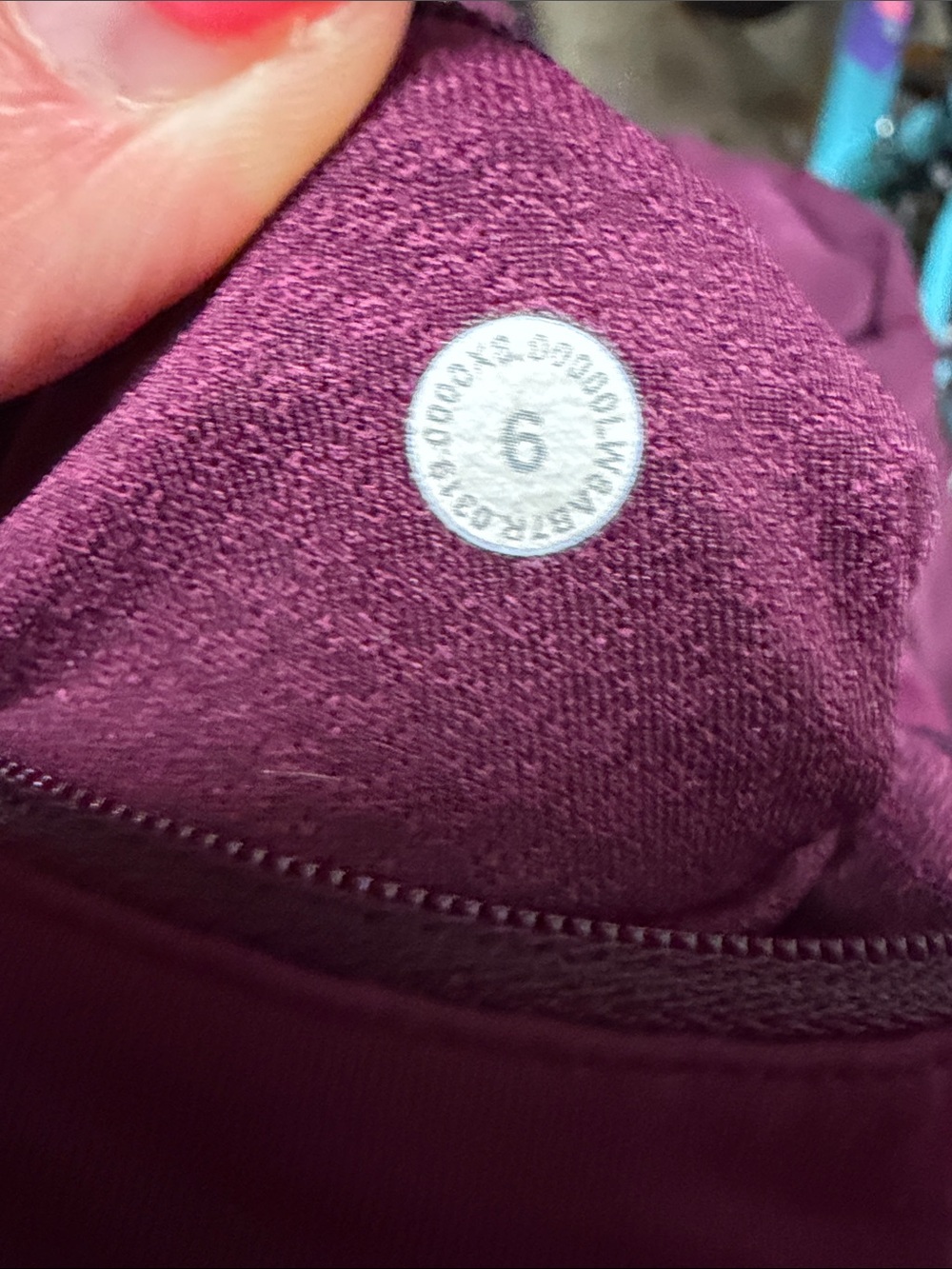 lululemon athletica Women's Athletic Skort in Deep Berry - Picture 3 of 3